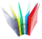 A4 Propyglass 2 Ring File - Gloss Cover